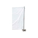 Bâche de clôture de chantier 160g/m² blanc PE 1,76m x 3,41m-0