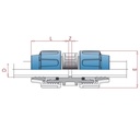 Raccord de tuyau PP PE 40 x 40-0