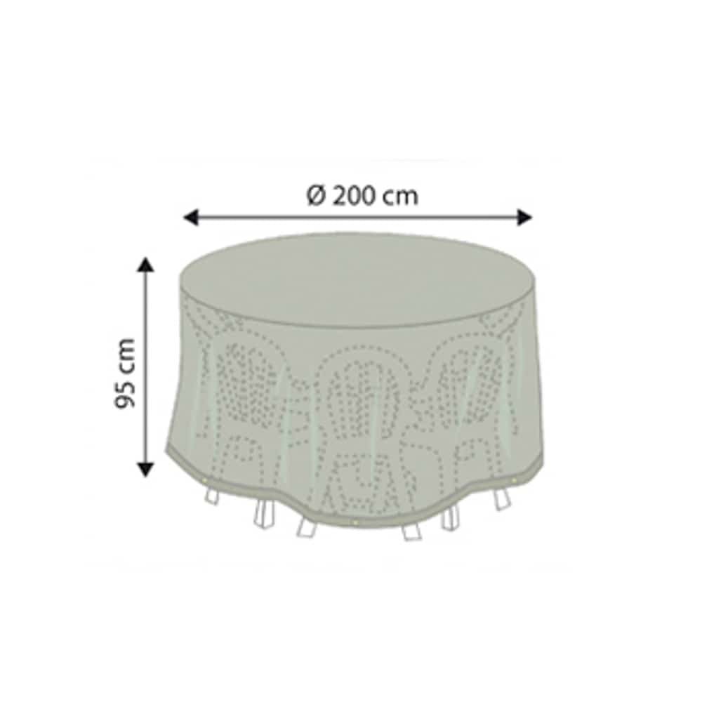 Housse de protection Deluxe pour ensemble rond, env. 200x95-0