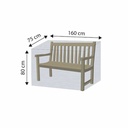 Housse de Protection Deluxe Banc, env.120x78x80-0