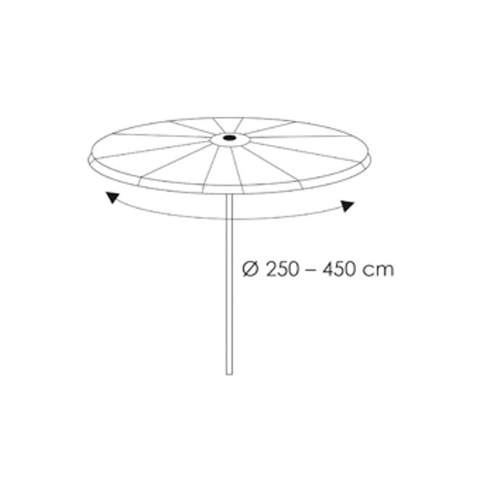 Housse de protection Deluxe Parasol de fête, env.Ø450-0