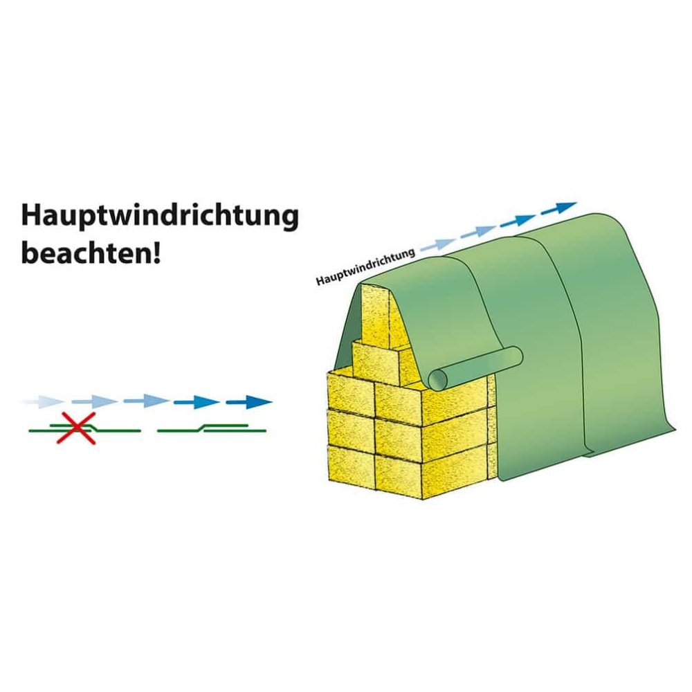 Nappes de protection en paille 140g/m² en différentes tailles-2