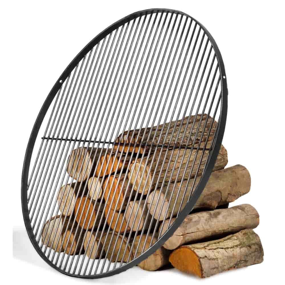 Grille en acier naturel 80 cm-0