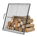 Grille en acier naturel 50 x 50 cm pour brasero 70 cm-1