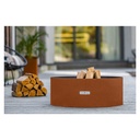 Brasero "BOURBON" 60 cm - en acier Corten-0