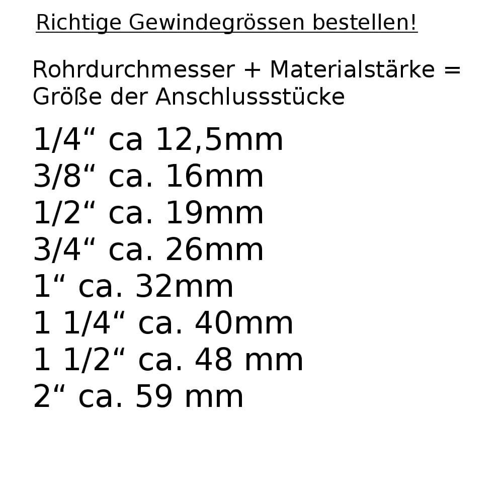 Raccord en T à sertir 26 x 3 - 3/4" AG - 26 x 3-2