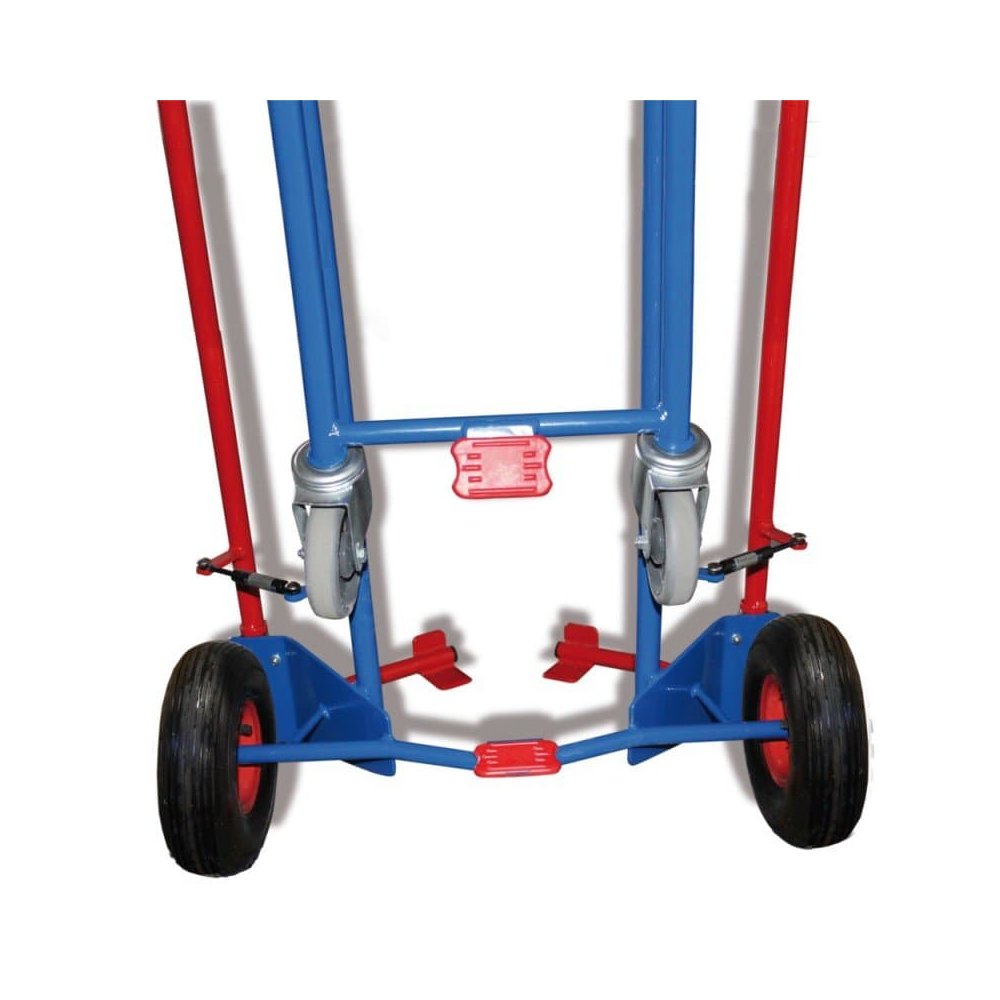 Chariot télescopique 200 kg capacité Pneus pleins en caoutchouc-2