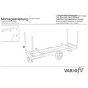 Chariot pour matériaux longs avec 4 ranchers (PO)-0