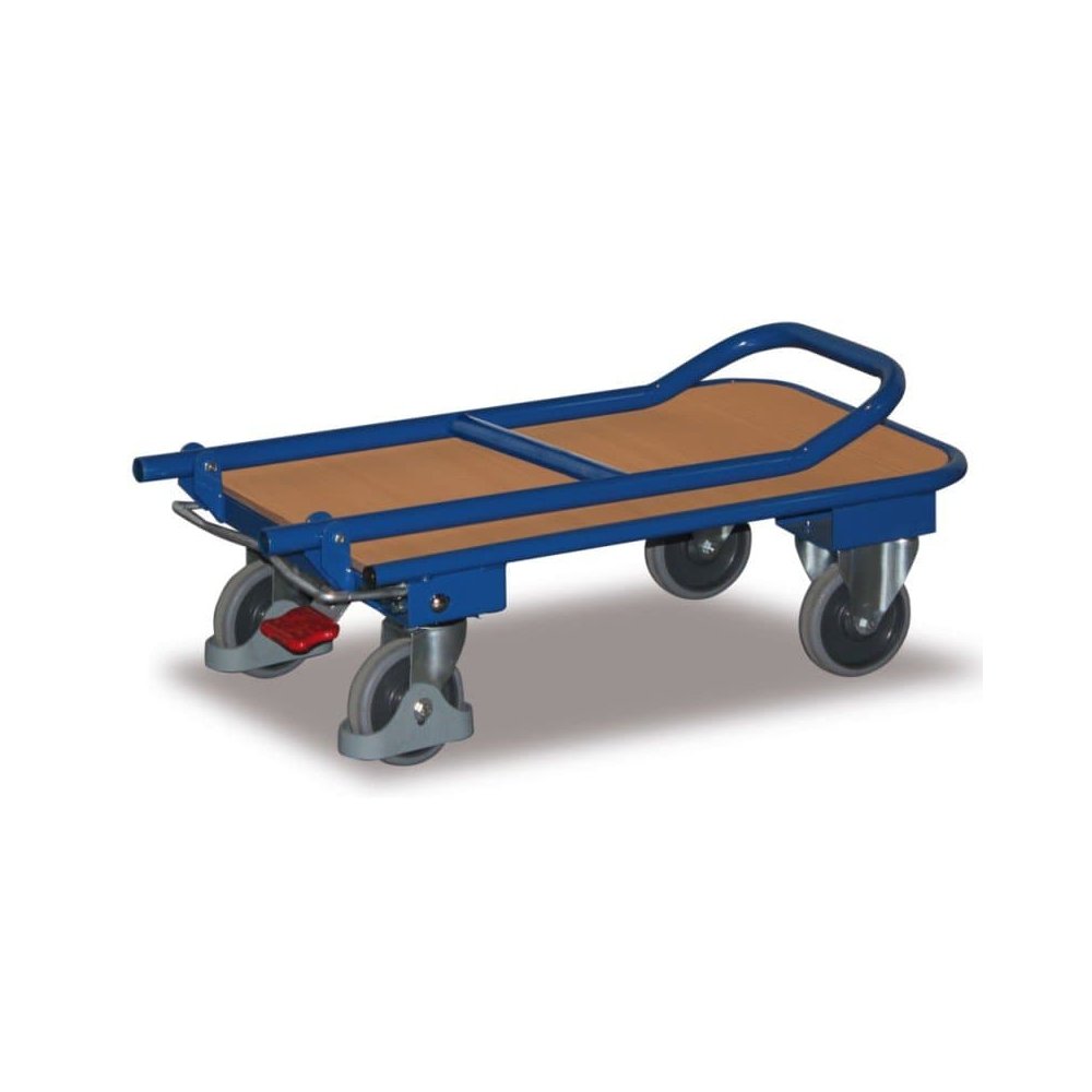 Chariot pliable à arceau 250 kg + EasySTOP-0