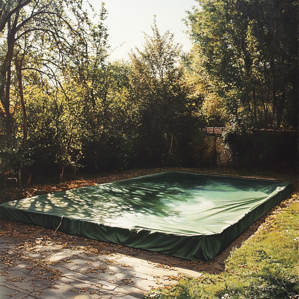 280 g/m² vert 6 x 8 (48m²) bâche-5