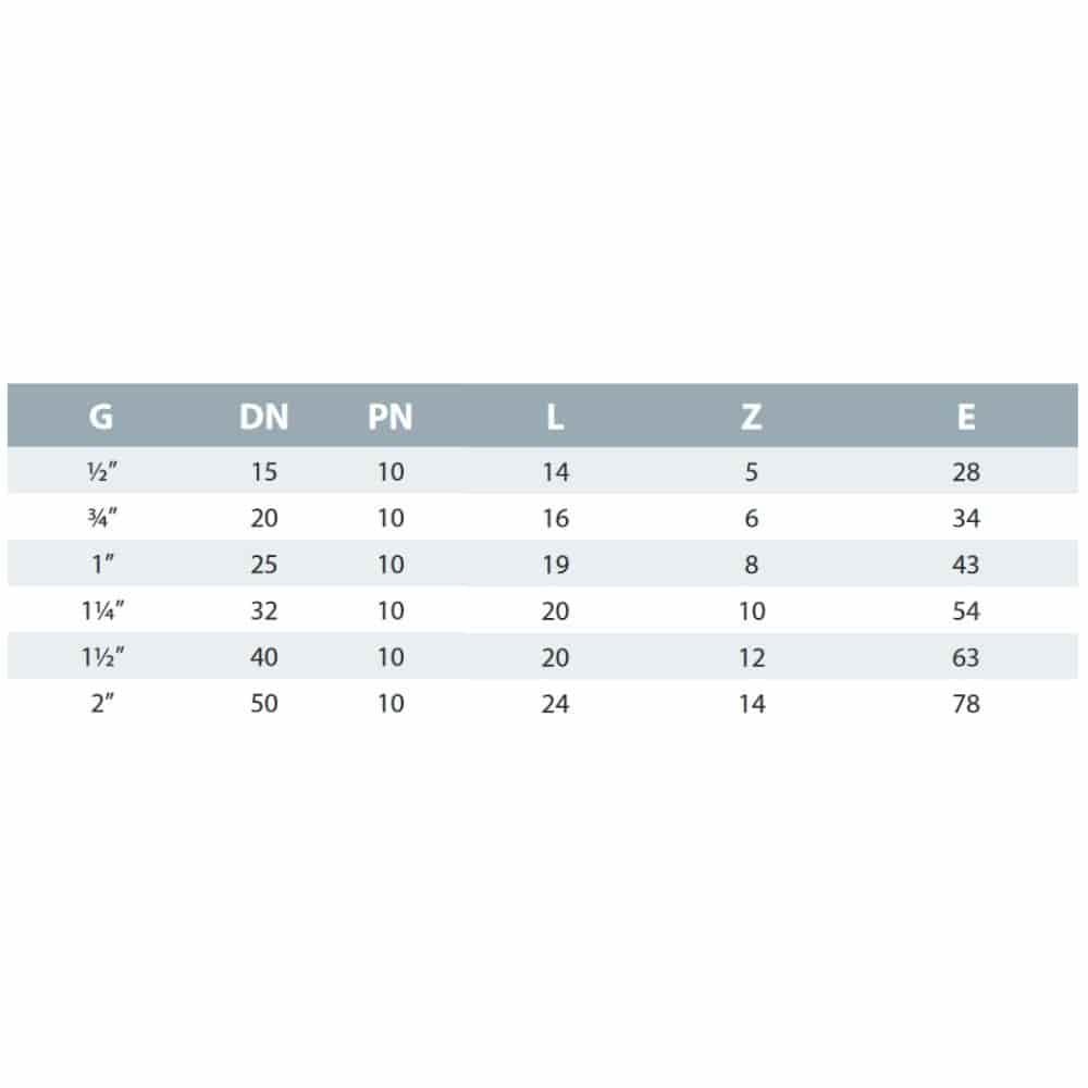 PVC - U 45° Coude IG 2" PN10-1