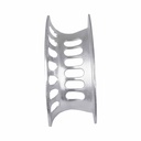 Support mural pour tuyau en aluminium taille S-0