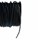 Corde élastique 8 mm noir 25 m gaine PP-0