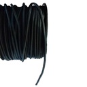 Corde élastique 10 mm noir 100 mètres revêtement PP-0