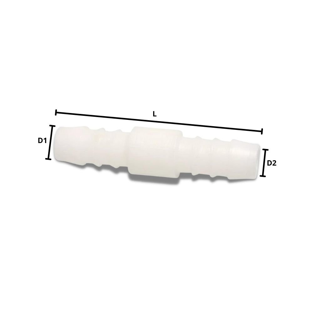 Raccord de tuyau en plastique embout 16 mm-0