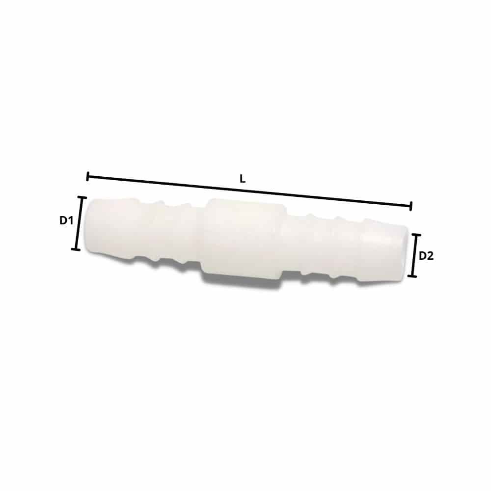 Raccord de tuyau en plastique embout 25 mm-0