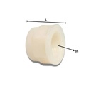 Raccord de tuyau en plastique Bouchon 1/2"-0