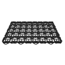 Grille de pelouse noire RKP6 env.57 x 38 x 4cm