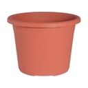 Pot de fleurs CYLINDRO env. Ø 30 cm / 9, 5 litres - terracotta