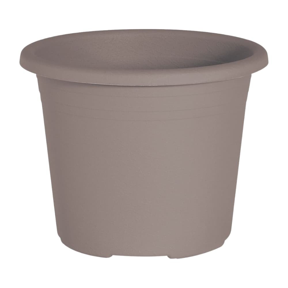 Pot de fleurs CYLINDRO env. Ø 35 cm / 14, 5 litres - taupe