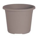 Pot de fleurs CYLINDRO env. Ø 35 cm / 14, 5 litres - taupe