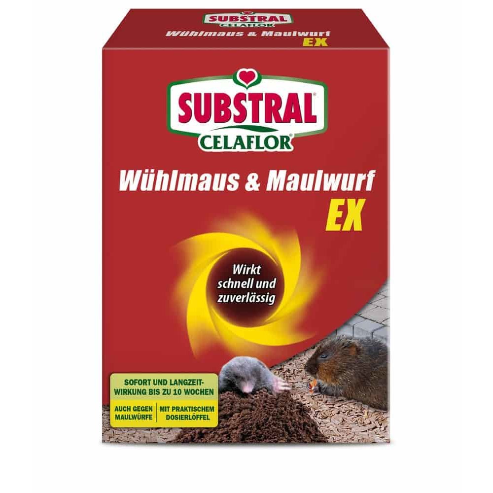 Substral Celaflor Wühlmaus & Maulwurf Ex 150 g