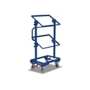 Chariot d'appoint ouvert inclinable + EasySTOP