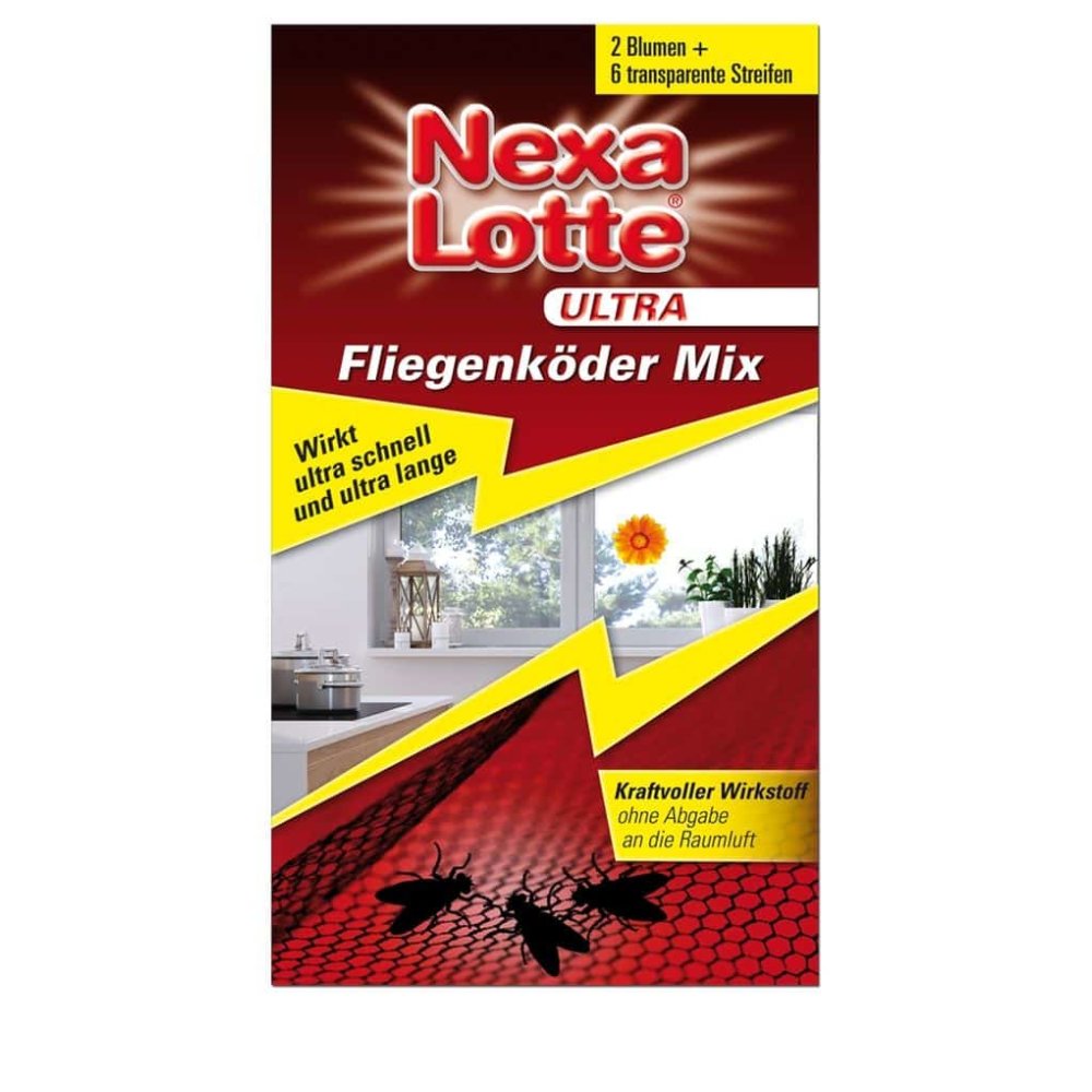 NEXA LOTTE® Ultra Appât à mouches Mix 2 images + 6 bandes