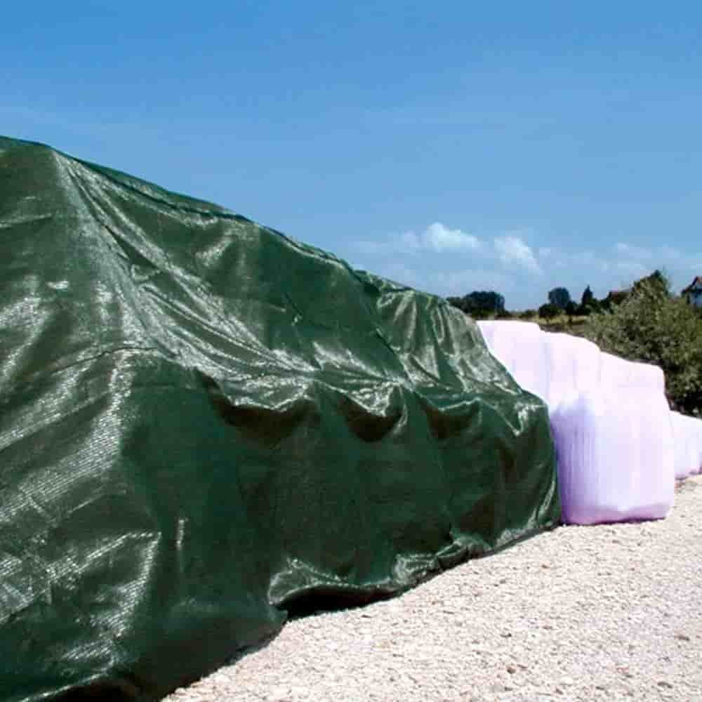 Filet de protection de balles vert 8 x 25 m (200m²)