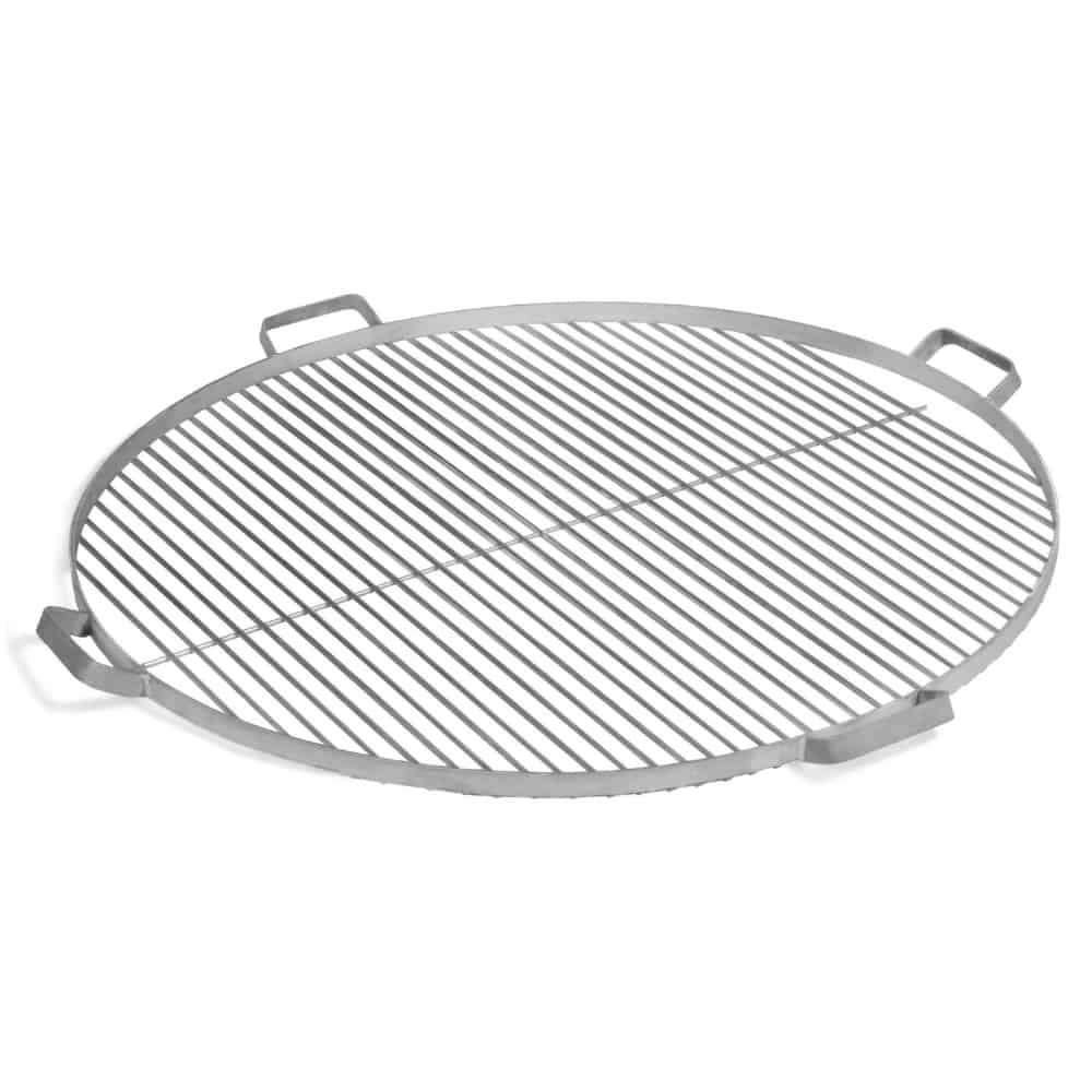 Grille en acier inoxydable pour brasero 70 cm avec 4 poignées