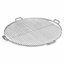 Grille en acier inoxydable pour brasero 70 cm avec 4 poignées