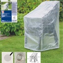 Housse de protection transparente chaise réglable, env.65x65x120/80