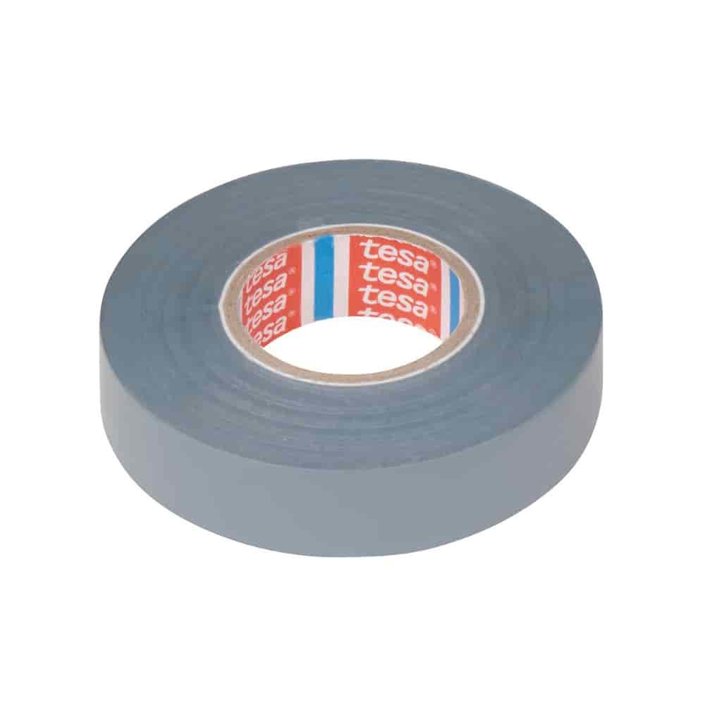 tesa tesaflex Bande isolante 4163 PVC 19 mm x 33 m (gris)