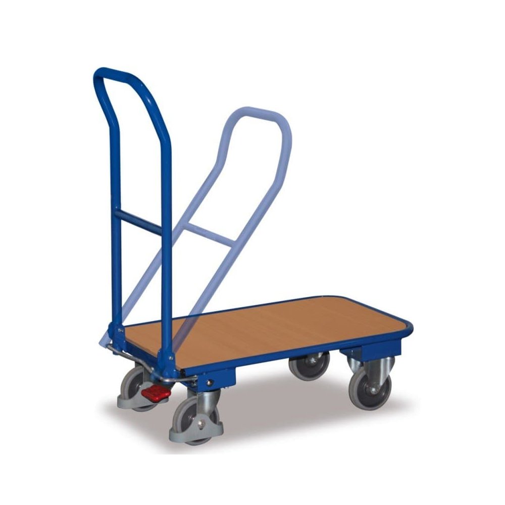 Chariot avec barre pliante 150 kg + EasySTOP