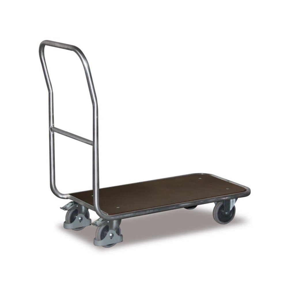 Chariot de magasin en aluminium étanche + EasySTOP