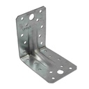 Connecteur d'angle 88 x 88 x 65 x 2 mm avec nervure