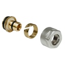 2 x Raccord à bague Eurokonus avec écrou 16 x 2 - 3/4"