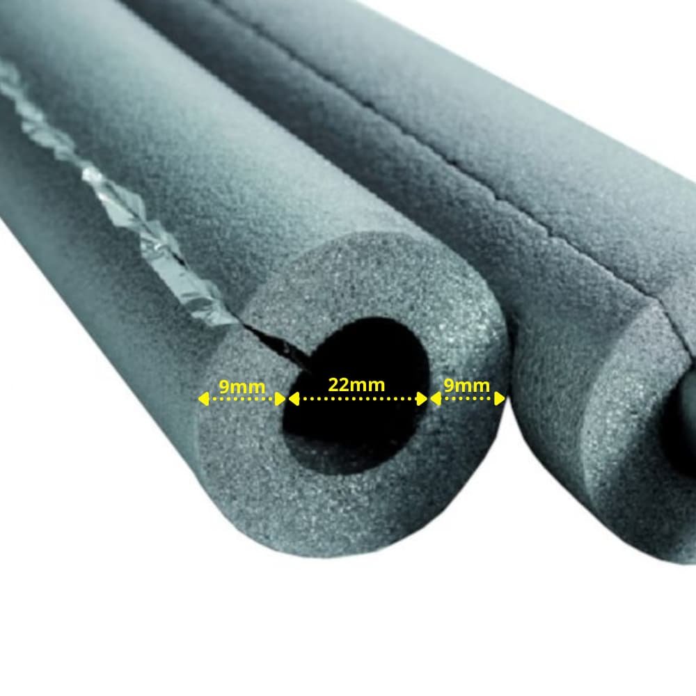 CLIMAFLEX® XT 2m Tuyau isolant Ø 22 mm x 9 mm Isolation auto-adhésive