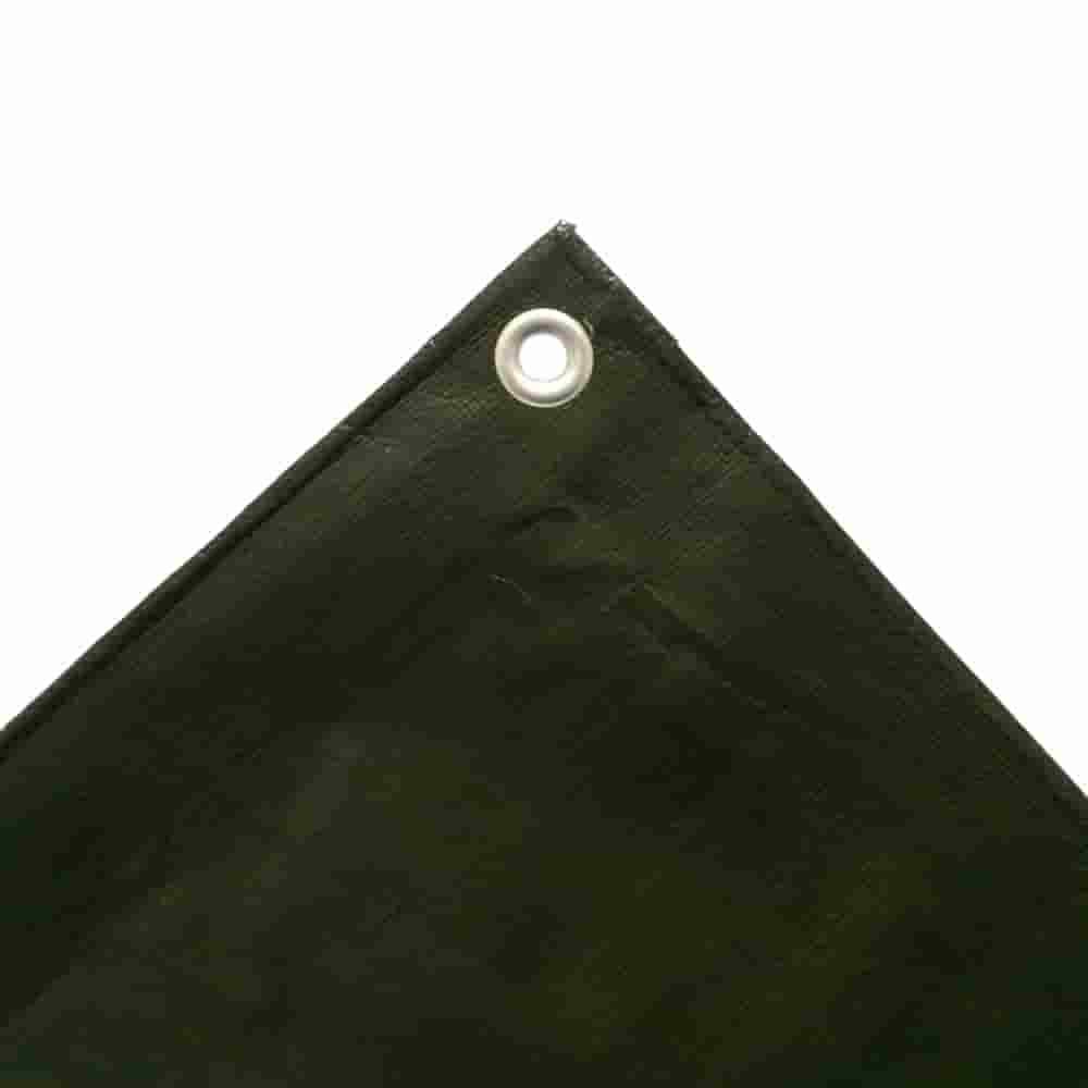 280 g/m² vert 3 x 5 (15m²) bâche de protection