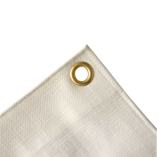 [BONI-440405] 280 g/m² blanc 4 x 5 (20m²) bâche de protection