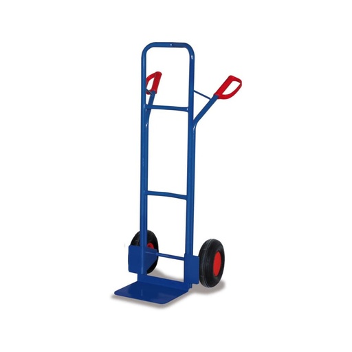 [BONI-sk-710.010] Chariot en tube d'acier 250 kg avec pneus pneumatiques 570 x 585 x 1310 mm