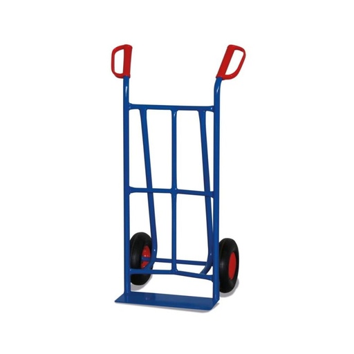 [BONI-sk-1153] Chariot en tube d'acier 250 kg avec pneus à air 620 x 440 x 1110 mm