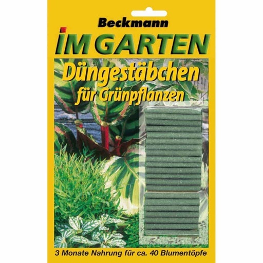 [BONI-11050] 40 Bâtonnets d'engrais pour plantes vertes 17+4+9