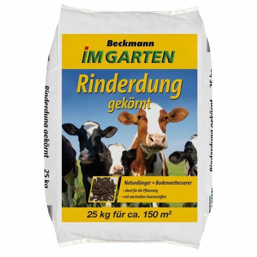 [BONI-10592] Fumier de bœuf granulé 25 Kg adapté à la culture biologique