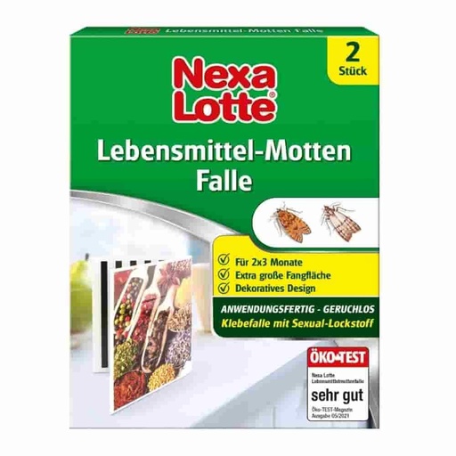 [BONI-3648] NEXA LOTTE® Piège à mites alimentaires 2 pcs