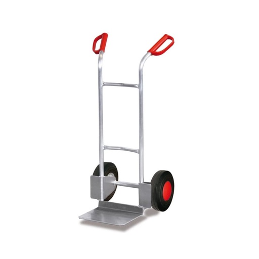 [BONI-ap-710.016] Chariot en aluminium 150 kg avec pneus pleins 570 x 530 x 1075 mm