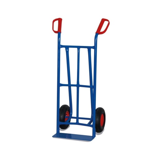 [BONI-sk-1151] Chariot en tube d'acier 200 kg avec pneus gonflables 550 x 630 x 1100 mm