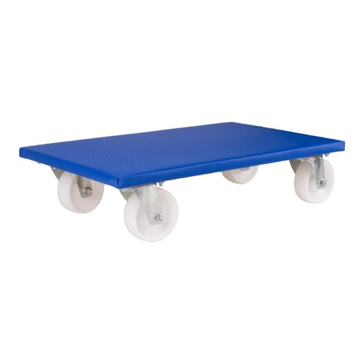 [BONI-42091] Chariot de transport 500 kg avec roulettes pivotantes en plastique