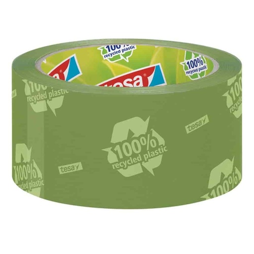 [BONI-T31111] tesa tesapack Ruban de Paquet 58156 PP écologique 50 mm x 66 m (vert)