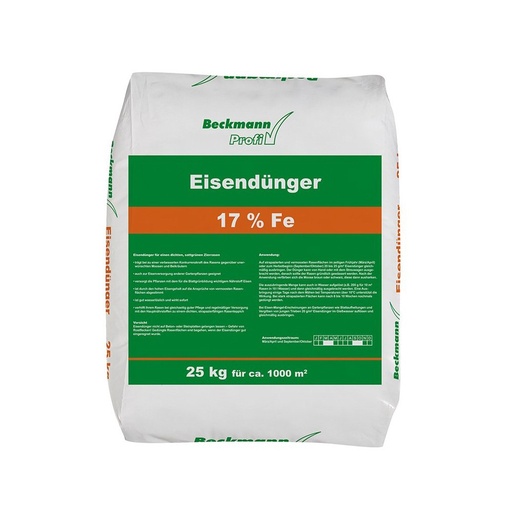 [BONI-boni1138] 25 kg d'engrais de fer 17% sulfate de fer pour environ 1000m²